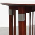 Mooie Ronde Schuitema Bijzet/salontafel Uit De Decoforma Serie In Art Deco Stijl thumbnail 4