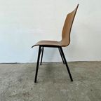 Stoel Multiplex / Plywood - Midcentury Design Hout - Metaal thumbnail 4