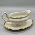 Koenigszelt Vintage Sauskom Sauciere Roomwit/goud thumbnail 6