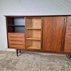 Ernst Dieter Hilker Vintage Jaren 60 Wandmeubel, Highboard thumbnail 8