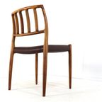 Set 6 Niels O Møller Stoelen Vintage Palissander Model 83 thumbnail 10