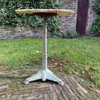 Schitterende Bistrotafel Tuintafel Met Marmer Art Deco 1930 Frans thumbnail 5