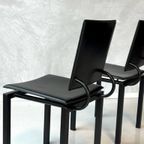 Jaren 80 Eetkamerstoelen 4x Vintage Eettafelstoel Postmodern thumbnail 3