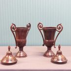 Set Antieke Bronzen Oorvazen thumbnail 7