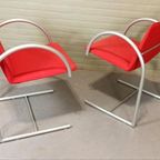 2 Vintage Cirkel Eetkamerstoelen, Metaform, Postmodern thumbnail 3