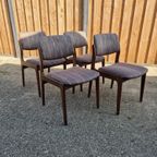 Vintage Eetkamerstoelen - Set Van 4 thumbnail 3