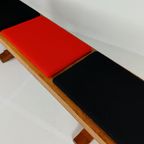 Art Deco Kerkbank Opnieuw Gestoffeerd thumbnail 4