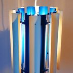 Vintage ' Blue And White Mexico ' Lamp | Yki Nummi | Orno thumbnail 5