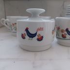 Bareuther Waldsassen Bavaria Vintage 21-delig Koffie/dessertservies thumbnail 9