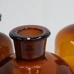 Grote Bruine Apotheker Flessen Set Van 5 thumbnail 5