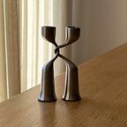 Set Of 2 Stainless Steel Menu Candle Holders thumbnail 6