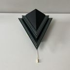 Vintage Driehoekige Wandlamp - Zwart -Memphis Stijl 10 Stuks thumbnail 6