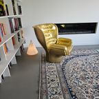 Golden Limited Edition Elda Chair By Joe Colombo For Longhi Italy No. 19/20 thumbnail 6