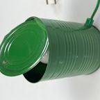 Vintage Groene Tin Can Lamp, Ad Van Berlo, Vrieland Design, 1980's thumbnail 12
