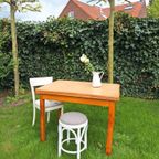 Vintage Plafoniere, Plafond Lamp, Facet Glas Lampje thumbnail 24