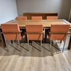 6x Delato Eetkamerstoelen - C10 - Alcantara - Design - thumbnail 23