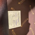 2x Engelse Springvale Chesterfield Oorfauteuils Suzanne Dark Rust / Rood Bruin thumbnail 5