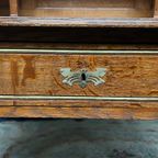 Prachtig Antiek Frans Bureau In Art Nouveau Stijl. thumbnail 4
