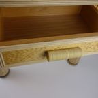 Travertijn & Rotan Tafel Circa 1970 thumbnail 14