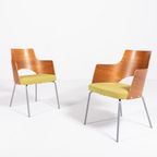 Set Of 6 Scandinavian Design ‘Cortina’ Shell/Club Chairs By Gunilla Allard thumbnail 7