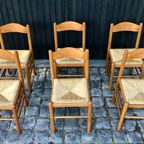 6 Vintage Eetkamerstoelen thumbnail 18