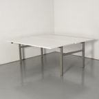 Twinform Benchwerkplek, Wit Blad, 180 X 80 Cm (2X), Hoogte Instelbaar Onderstel D.M.V. Handslinge thumbnail 2