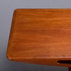 Deens Design Clasic De Smile Table In Teak By Johannes Andersen For Cfc Silkeborg, 1960s thumbnail 12