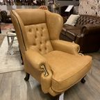 Showroommodel The Dundee Chesterfield Fauteuil In Honing Vintage Leder thumbnail 3