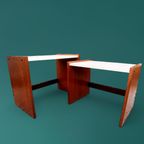 Bijzettafels Set, Design Cees Braakman Voor Pastoe, 1970S thumbnail 15