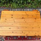 Vintage Grenen Salontafel Scandinavisch Design thumbnail 8