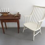 Vintage Spijlenstoel Design Lena Larsson Nesto Sweden 1967 thumbnail 2