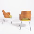 Set Of 6 Scandinavian Design ‘Cortina’ Shell/Club Chairs By Gunilla Allard thumbnail 6