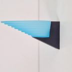 Postmoderne Wandlamp Mazzega Murano Glas Italië ´80 Blauw thumbnail 2
