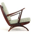 De Ster Fauteuil Stoel Vintage Reupholstered thumbnail 4