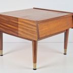 Vintage Nachtkastje Teak Lade Denemarken ’60 Mid Century thumbnail 10