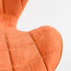Set (2) Zuiver Omg Velvet Stoel Oranje thumbnail 11