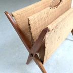 Tijdschriftenhouder – Lectuurbak – 60’s -(kn48) thumbnail 4
