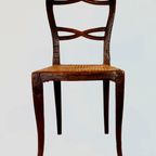 Dutch Furniture - Gebr. Horrix - Rotan - Zeldzaam - Eetkamerstoel - Rustieke Stijl - 1880 thumbnail 2