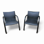 2 X Thonet S340 / Black Leather / Wulf Schneider / Ulrich Böhme thumbnail 2
