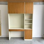 Vintage Seventies Wandmeubel/Bureau/Kaptafel thumbnail 3