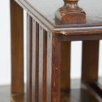 Geweldige En Unieke Grote Antieke Engelse Eikenhouten Bibliotheek Boekenmolen thumbnail 6