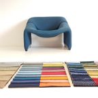 Artifort Groovy M Chair F598 Pierre Paulin Ploegstof thumbnail 3