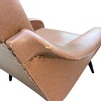 2x Vintage Lounge Fauteuils - Mid Century Modern Stijl thumbnail 16