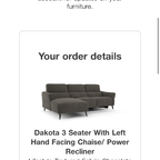 3 Seat Sofa With Recliner thumbnail 3