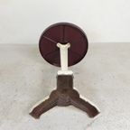 Art Deco Bistrotafel Met Bakelieten Blad, Louis Vuitton, Rex, Jaren 30 thumbnail 13