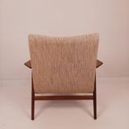 Vintage Deens Design Fauteuil, Yngve Ekstrom 1960S Teak Hout thumbnail 9