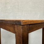 Brutalist Bijzet- Of Plantentafel – Eik thumbnail 9