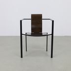 4X Postmodern Dining Chair By Karl Friedrich Förster For Kff, 1980S thumbnail 4