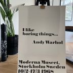 Andy Warhol, I Like Boring Things…, Copyright 2015.. thumbnail 8