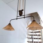 Dubbele Vintage Hanglamp Uittrekbare Katrollamp Plafondlamp thumbnail 8